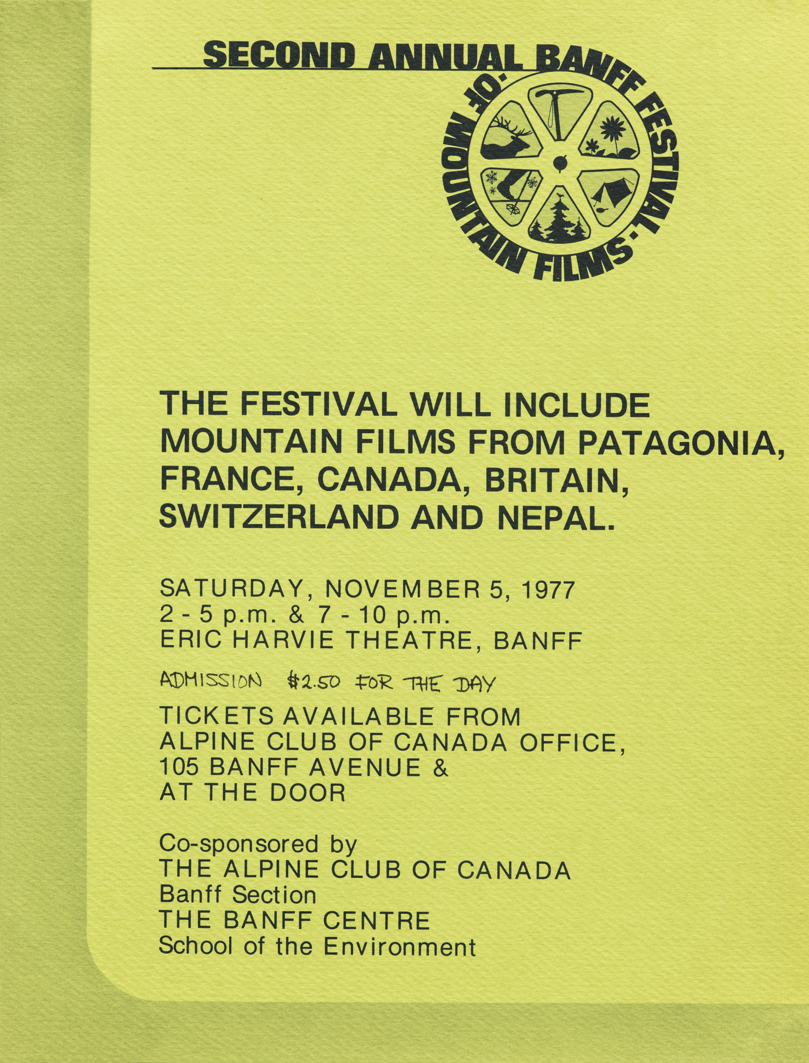 1977 Banff Poster