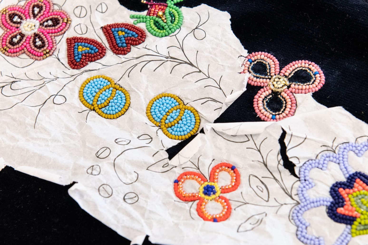 Indigenous Haute Couture Beading