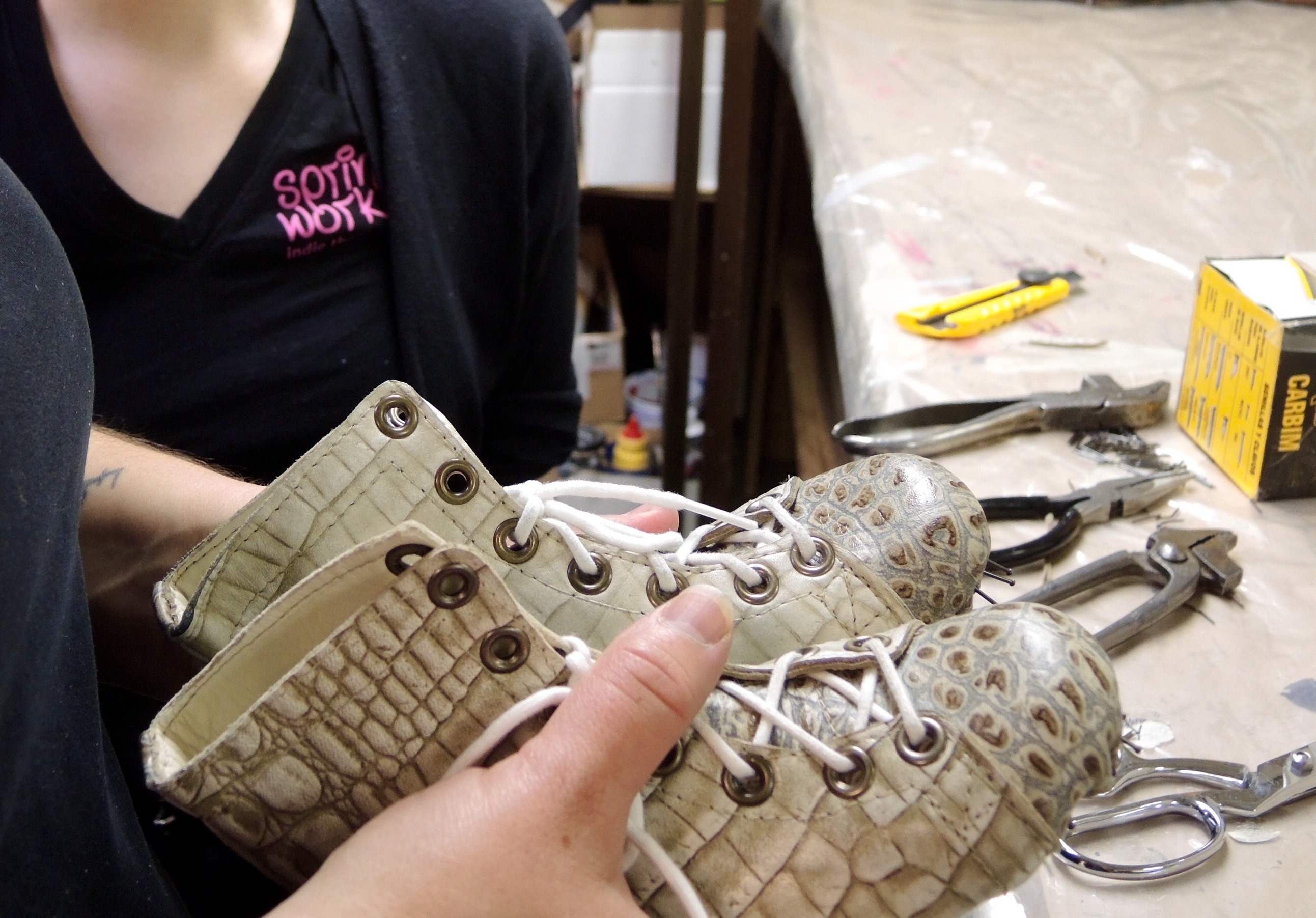 The pre-lasted boots