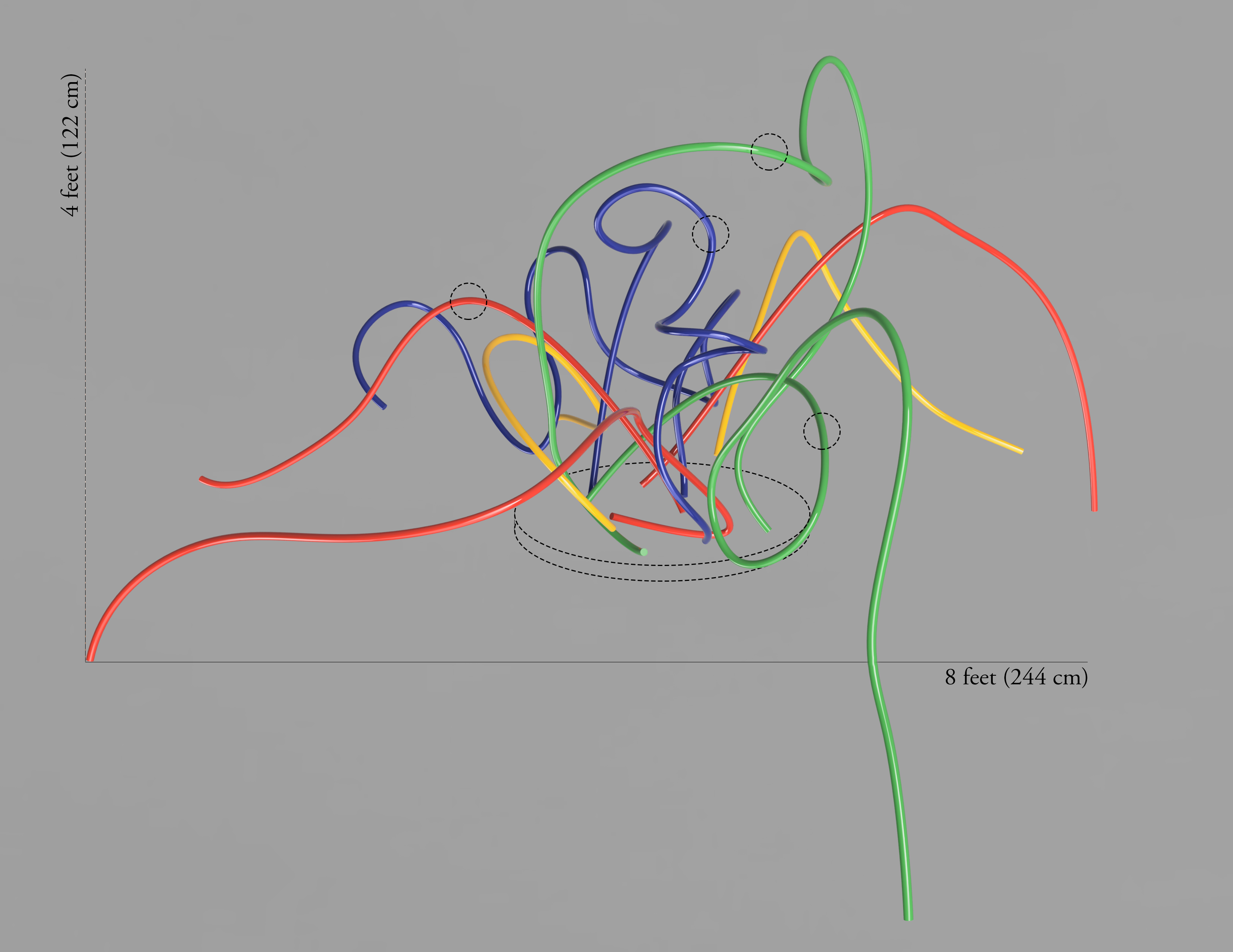 3D model for proposed sculpture by Sarah Davidson.