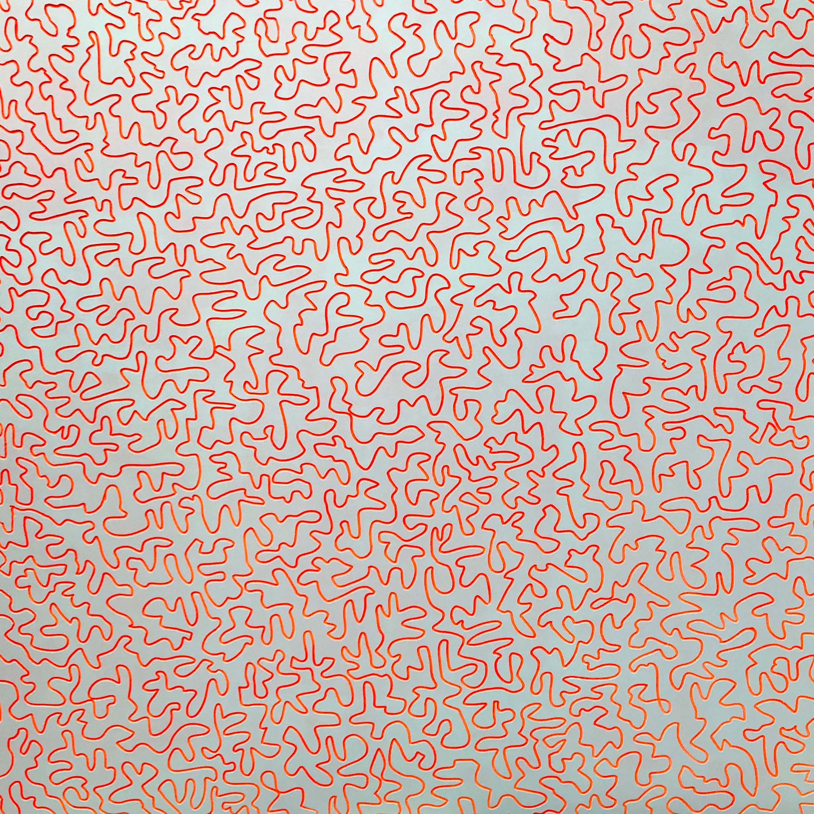 Detail of an artwork by Tod Emel, named Large Meander (detail 1 of 4)