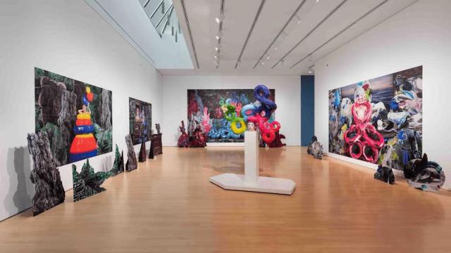 “A Slippery Place”, 2023, installation view, National Gallery of Canada. Photographer credit National Gallery of Canada.