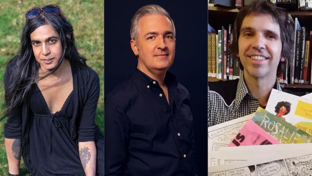 Bishakh Som, Matt Madden, and Tom Hart