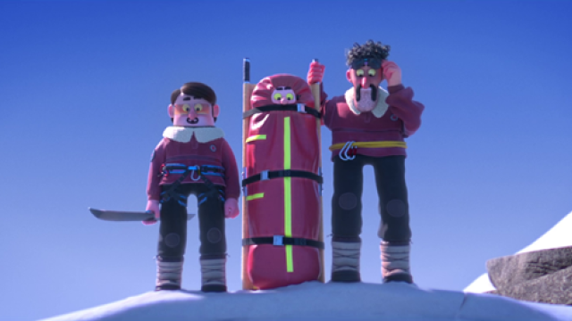 Image from the film Hors Piste