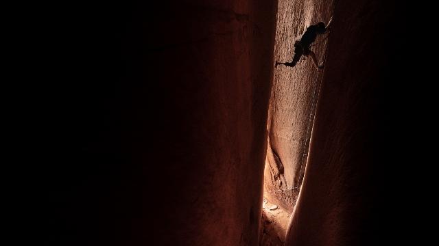 Image from the film Out on A Limb