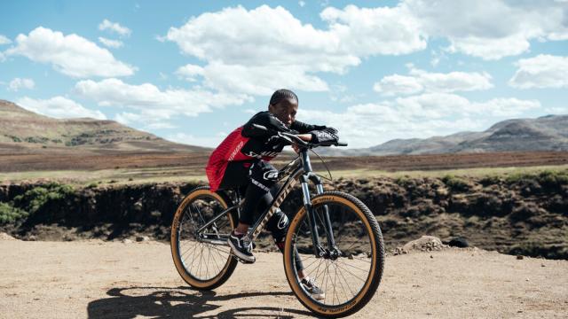 Image from the film The Fastest Girl in the Village