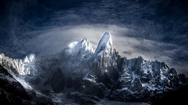 2015 Banff Mountain Film and Book Festival Signature Image: Les Drus, Chamonix, France by Soren Rickards