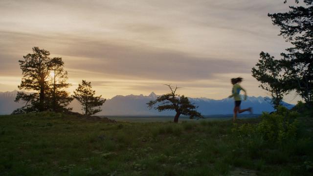 From the film Becky Bates, Not a Running Story, photo by Scot Proudfoot