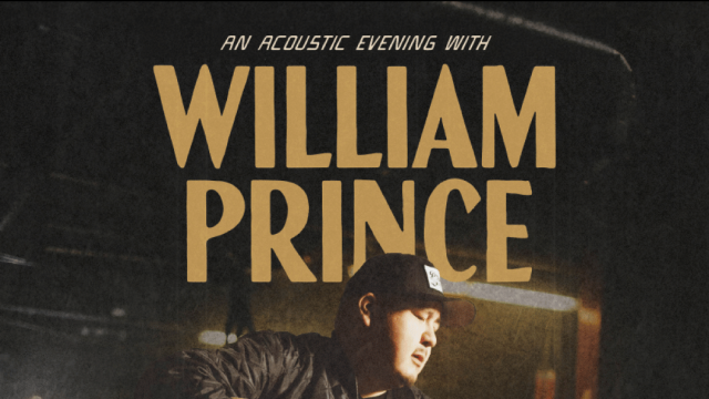 William Prince Tour Poster Tickets $45 November 20 Banff Centre