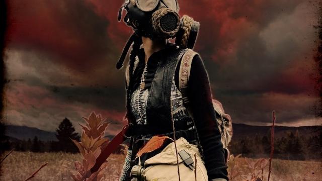 Santee Smith with graphics by Inti Amaterasu / Artist: Katie Couchie