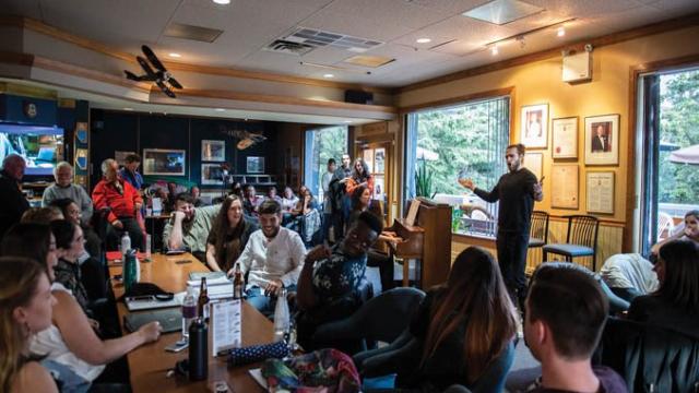 Photograph of Opera Pub at Banff Legion by Jessica Wittman, Banff Centre 2019