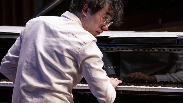 Oscar Nguyen of the Faust Trio