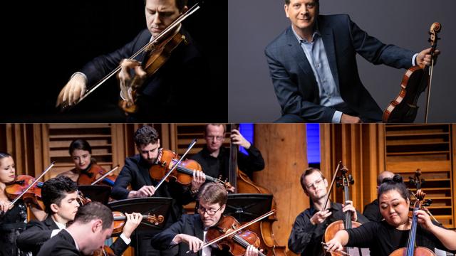 James Ehnes, Barry Shiffman, Ehnes Quartet and the Banff Festival Orchestra
