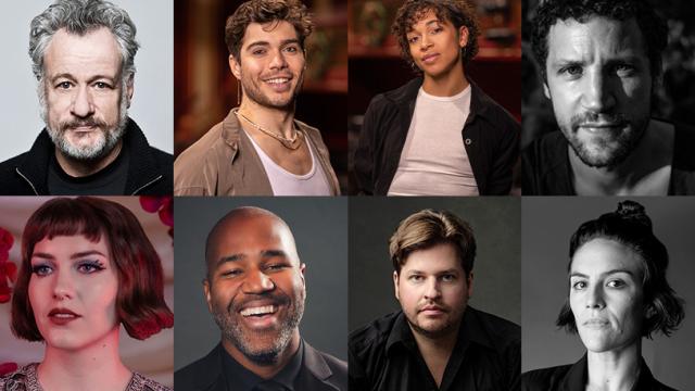 Faculty of Fuse (top to bottom, left to right): John de Lancie, Keaton Hentoff‑Killian, Isabella Diaz, Malo Lacroix, Laura Hickli, Daniel Bartholomew-Poyser, Alex Clark, and Bridie Hooper.