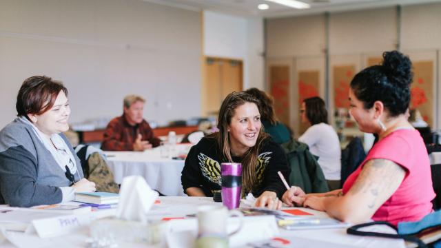 Participants in the classroom