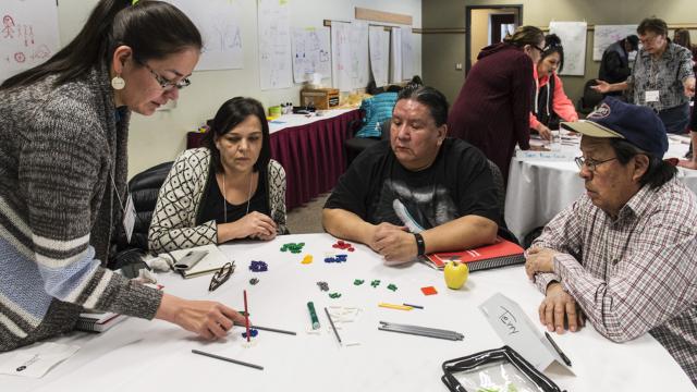 Participants in the classroom