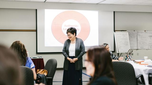 Indigenous Leadership classroom