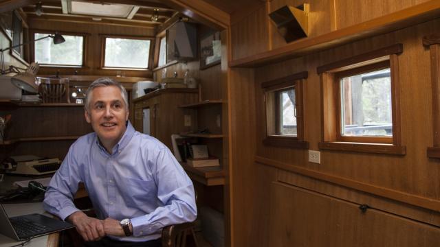 John Borrows in the Leighton Artists' Colony