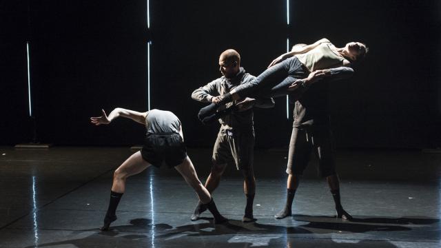 L-E-V Dance Company dress rehearsal