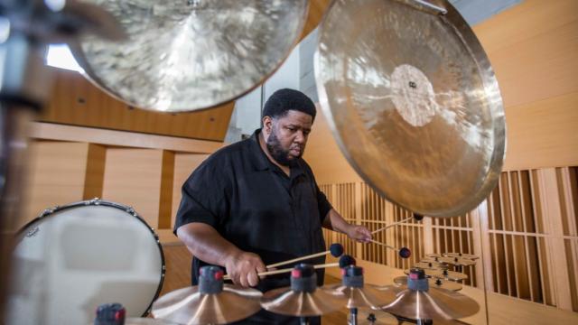 Tyshawn Sorey playing at Banff Centre 