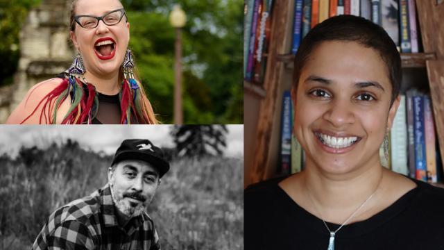 Jen Ferguson, Tanya Boteju and Jordan Scott