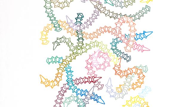 Artwork by Sunny Nestler, named Coneworm Floe