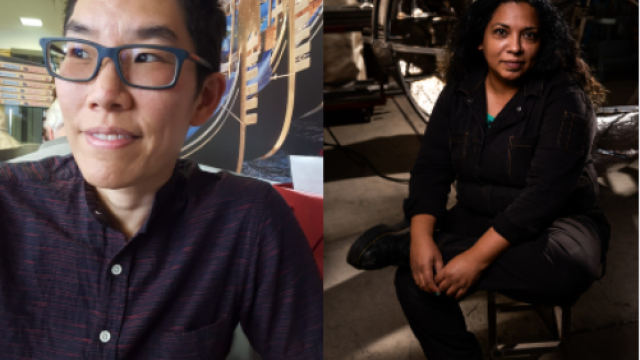 photo of Mel Y Chen and Beatriz Cortez