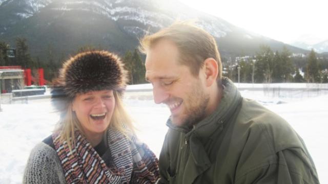 Ragnheiður (Ragga) Gestsdóttir and Markús Þór Andrésson.