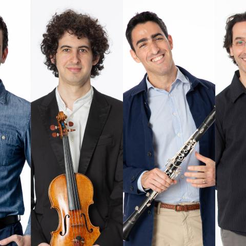 from left: Assaff Weisman, Itamar Zorman, Guy Ben-Ziony, Tibi Cziger