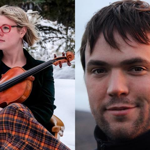 Banff Musicians in Residence, Winter 2023, HENDRA, Sarah McCabe and Liam Ellio