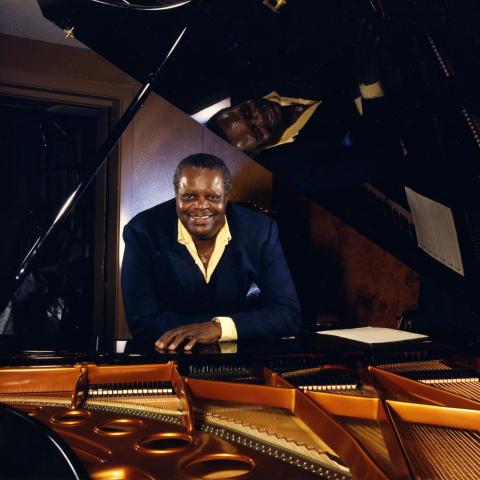 Oscar Peterson by Al Gilbert