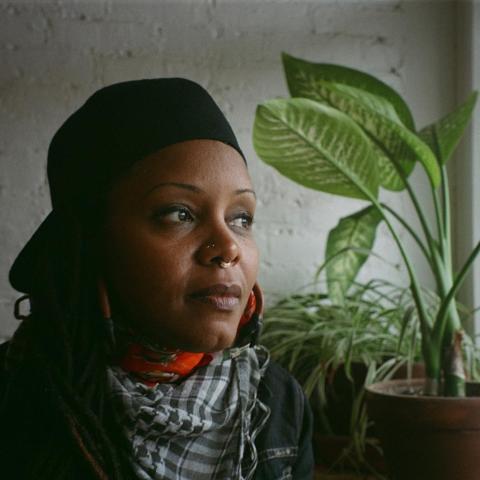 Matana Roberts, photo by Evan Hunter McKnight