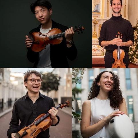 Members of Primrose Quartet