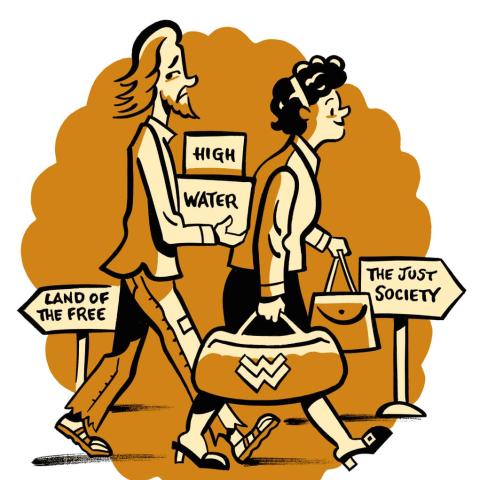Peggy Burns and Tom Devlin